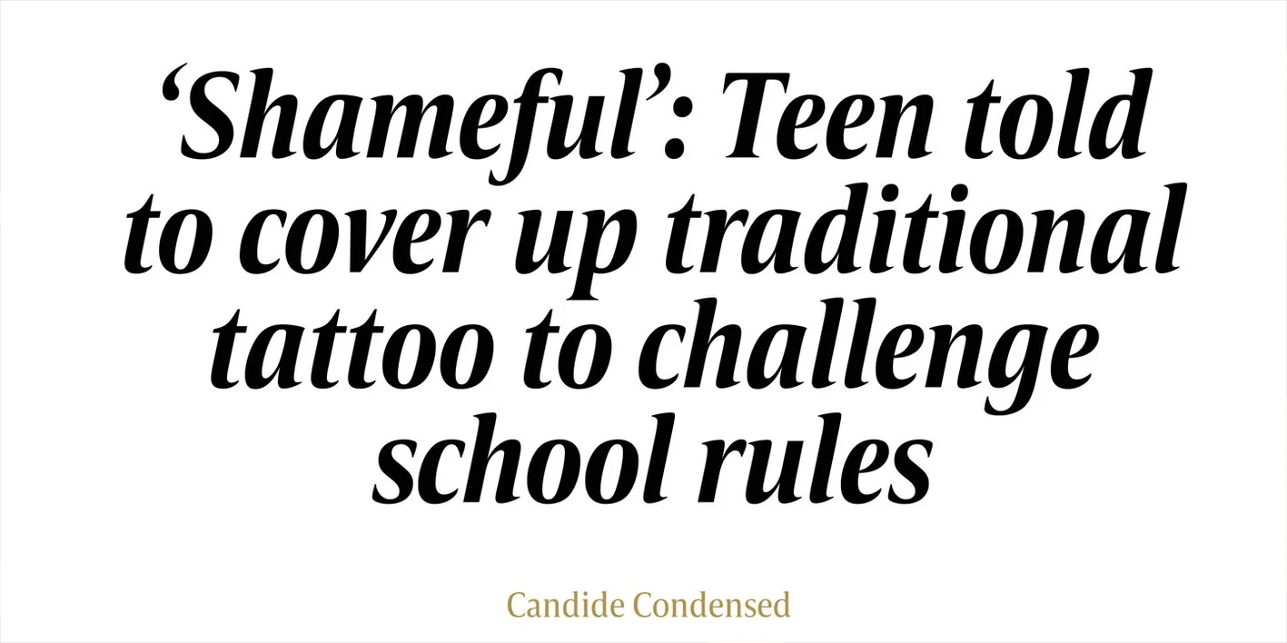 Candide Condensed Font