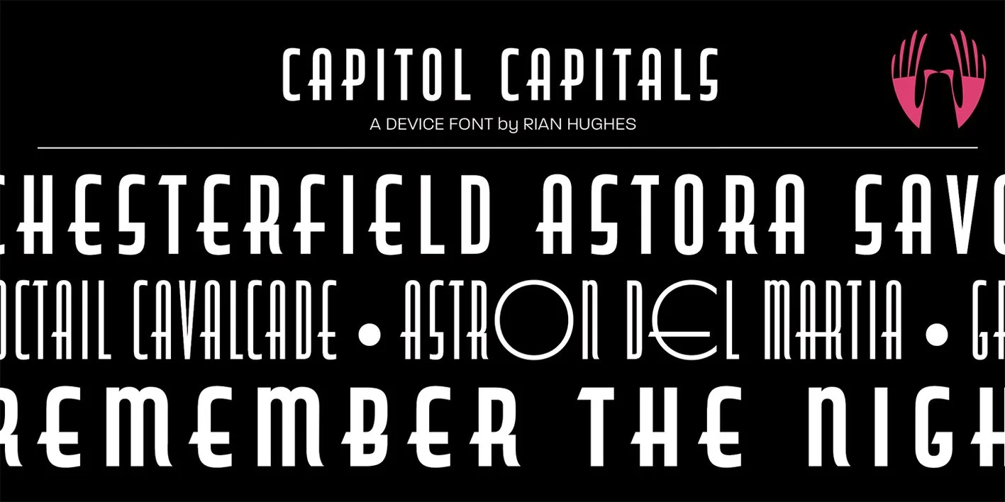 Capitol Capitals Font