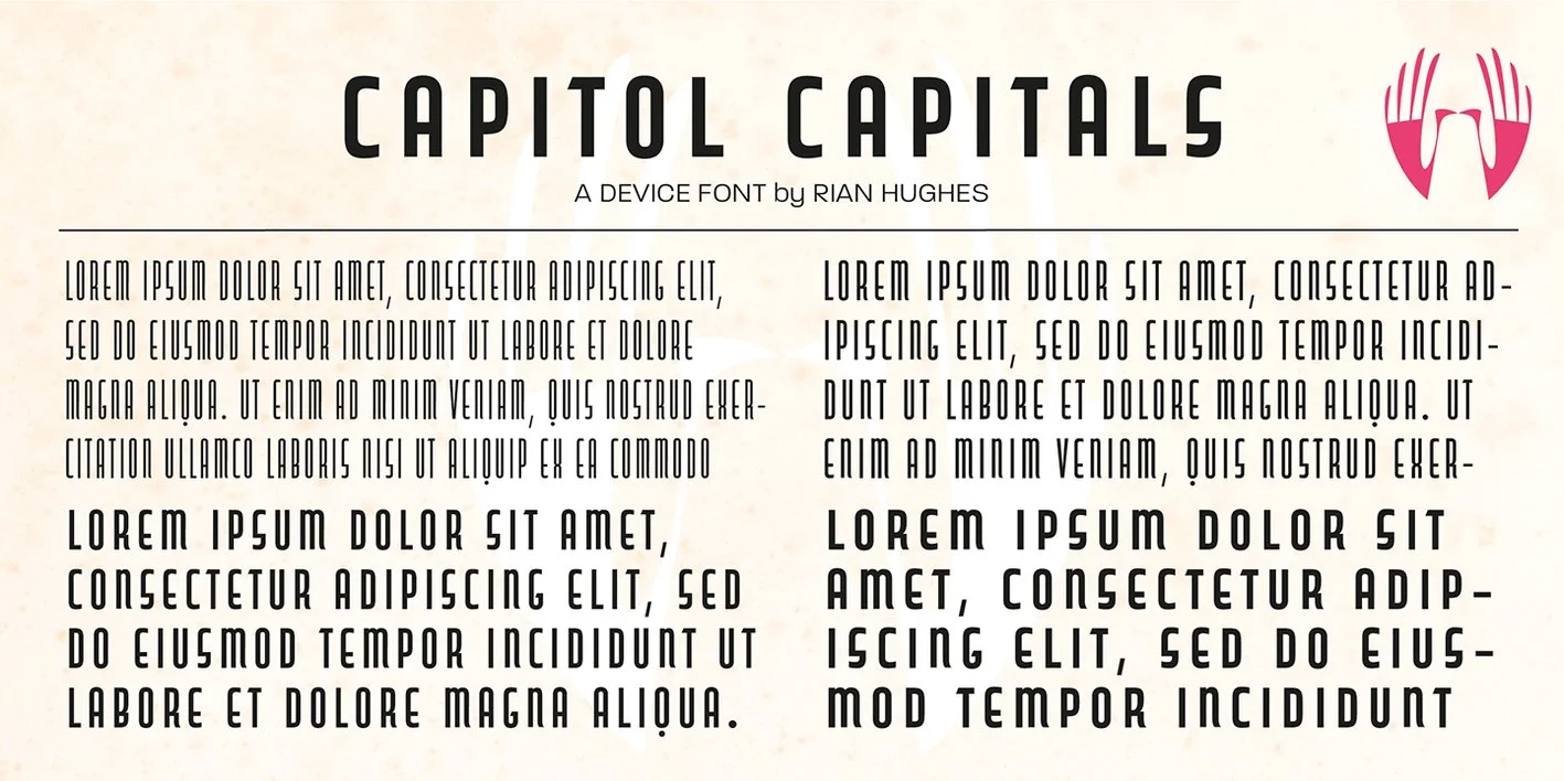 Capitol Capitals Font