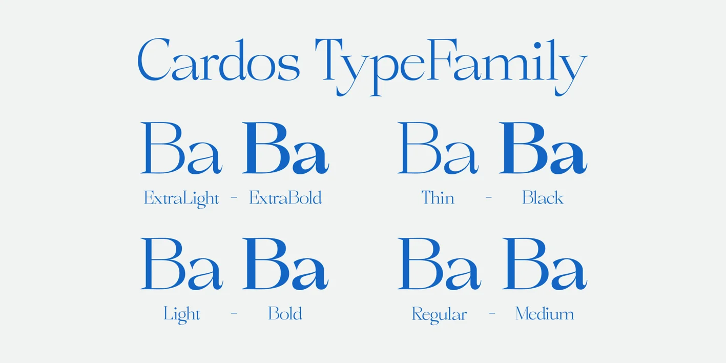 Cardos Font