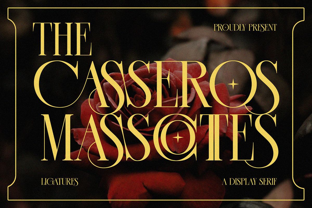 CASSEROS MASSCOTTES Elegant Serif Free Download Free Download CASSEROS MASSCOTTES Elegant Serif Free Download Free Download