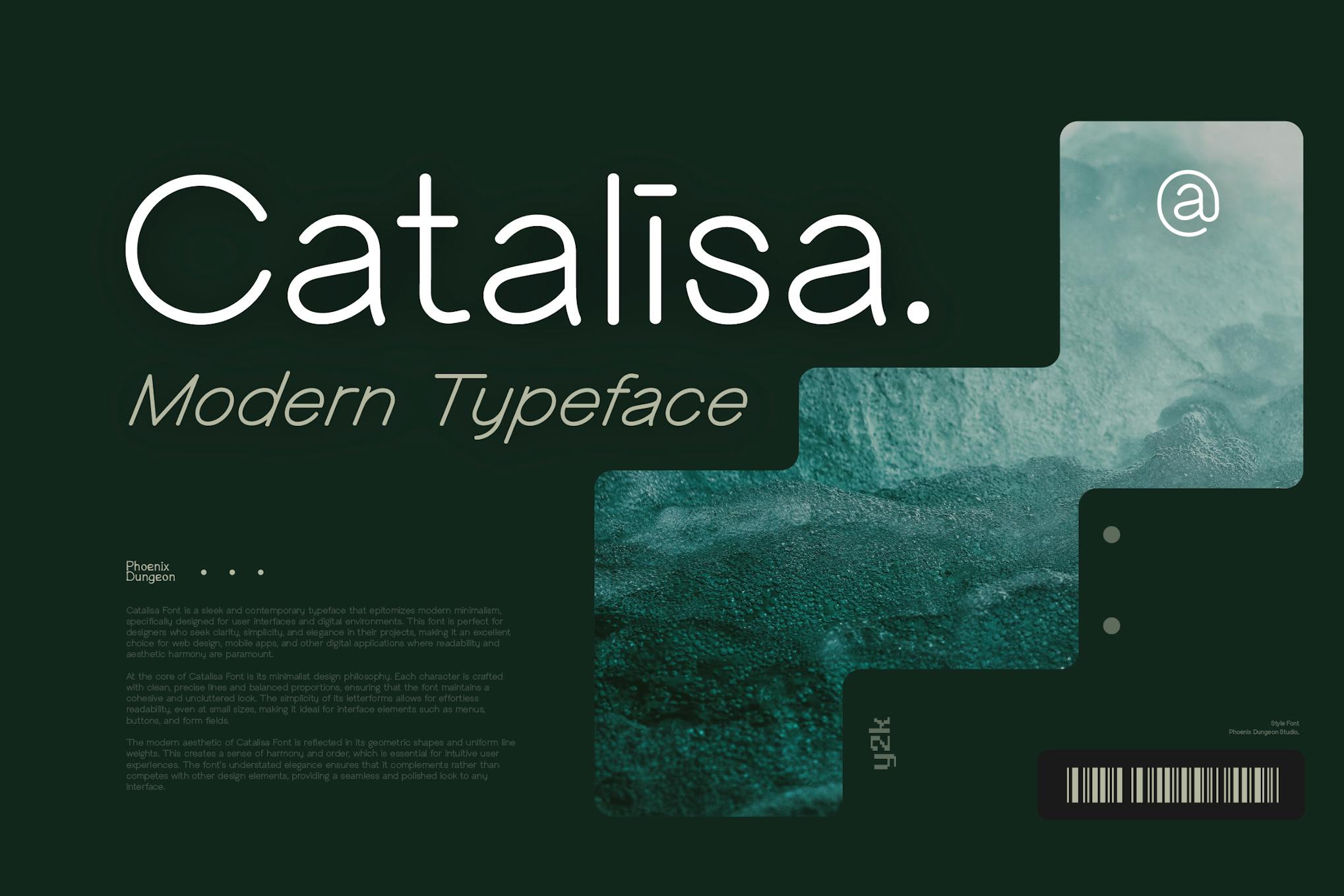 Catalisa Typeface Font Free Download Catalisa Typeface Font Free Download
