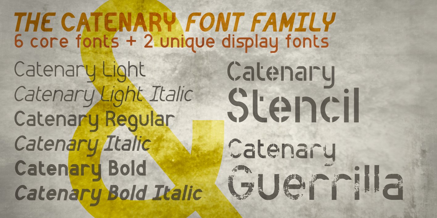 Catenary Font Free Download Catenary Font Free Download