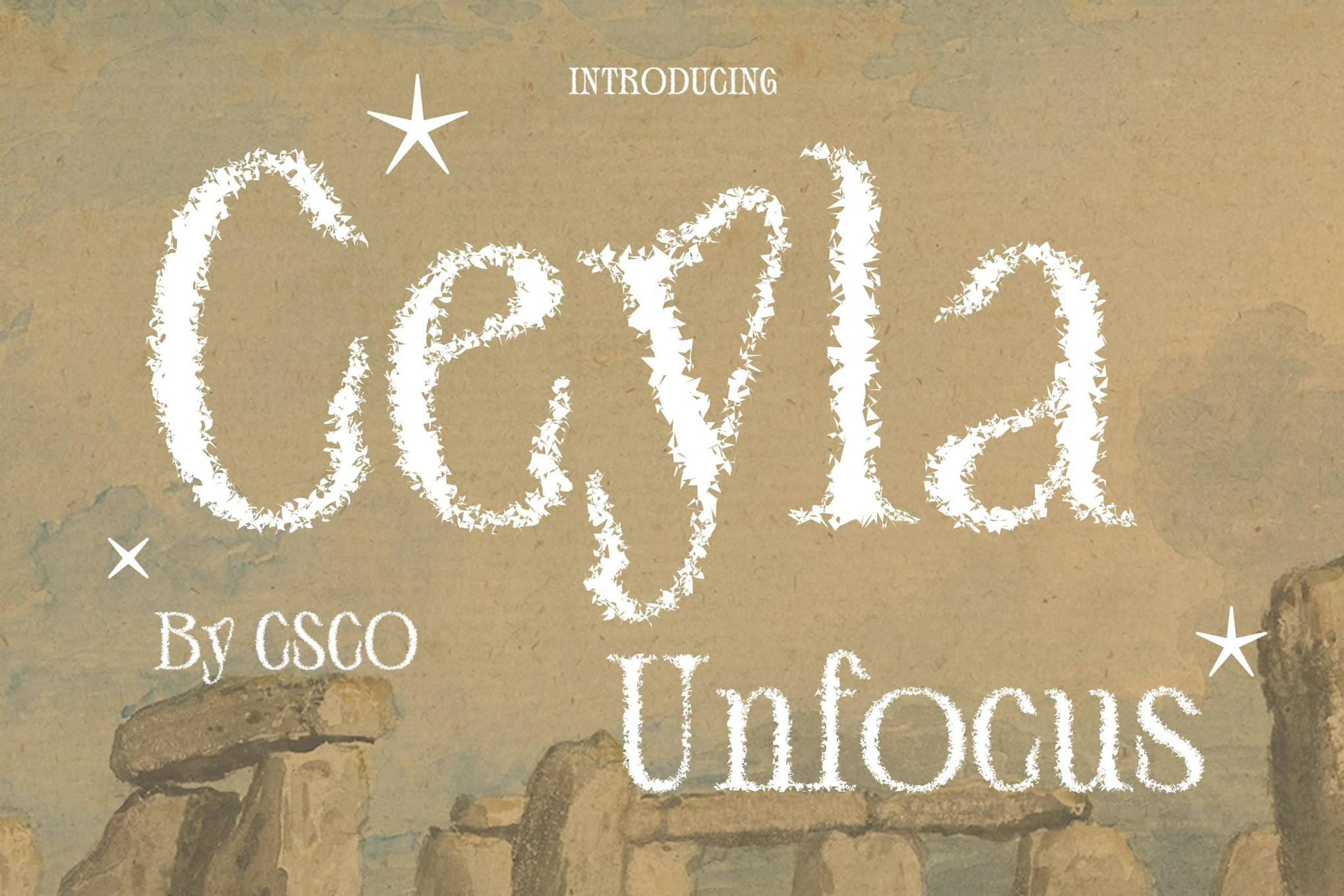 Ceyla Unfocus Font Free Download Ceyla Unfocus Font Free Download