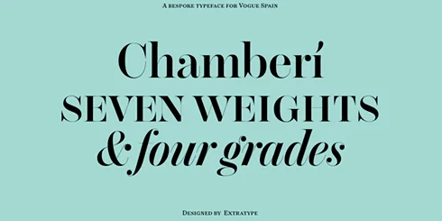 Chamberi Font Family Free Download Chamberi Font Family Free Download