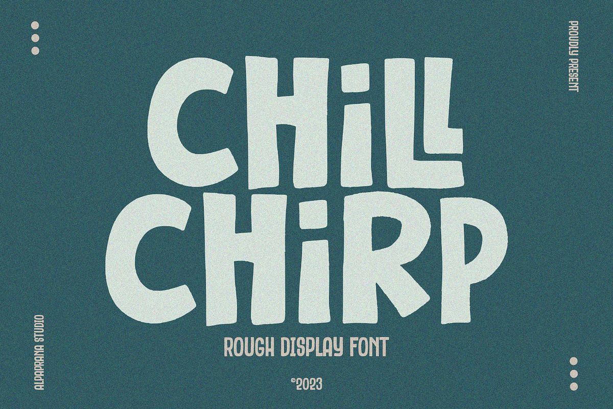 Chill Chirp - Display Font Free Download Free Download Chill Chirp - Display Font Free Download Free Download
