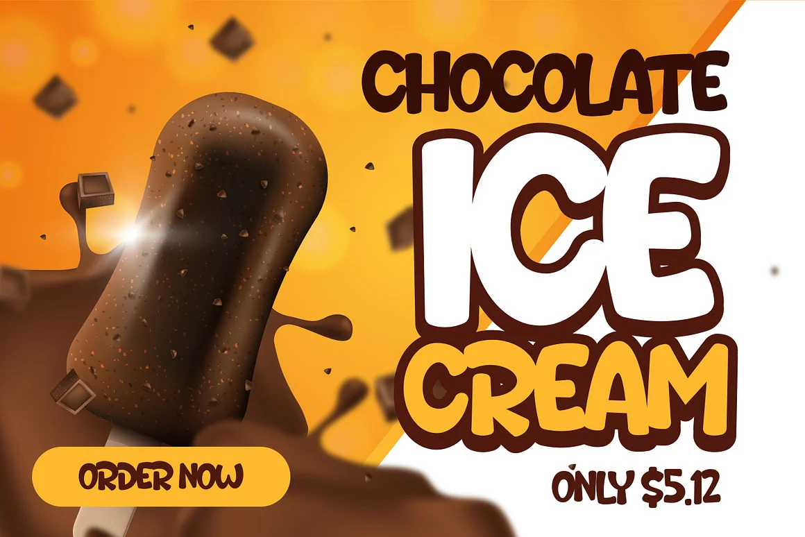 Choco Bar Playful Display Font