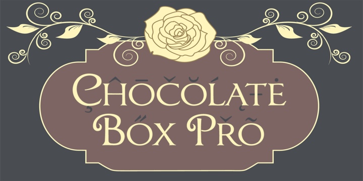 Chocolate Box Pro Font Free Download Chocolate Box Pro Font Free Download