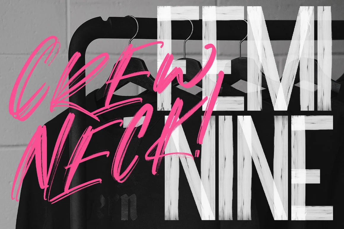 Chorus SVG Brush Font