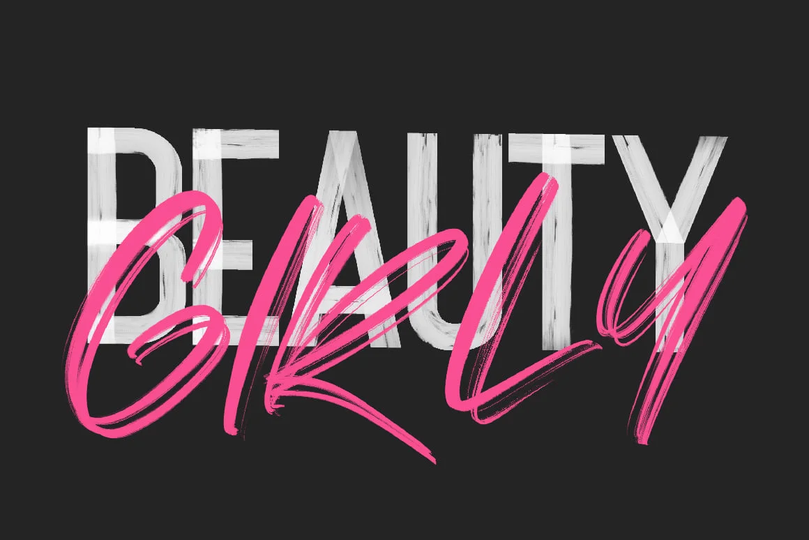Chorus SVG Brush Font