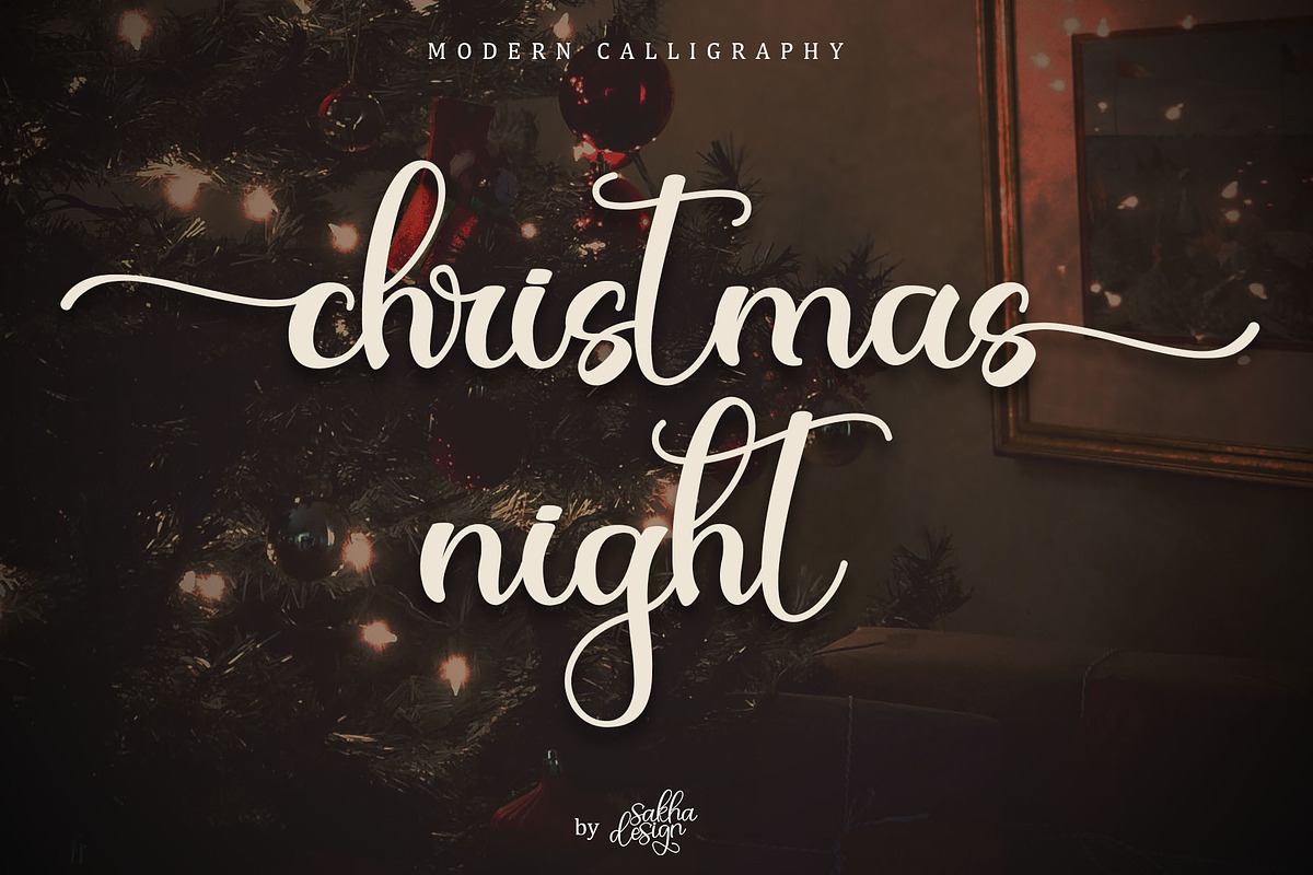 Christmas Night - Handwritten Font Free Download Free Download Christmas Night - Handwritten Font Free Download Free Download