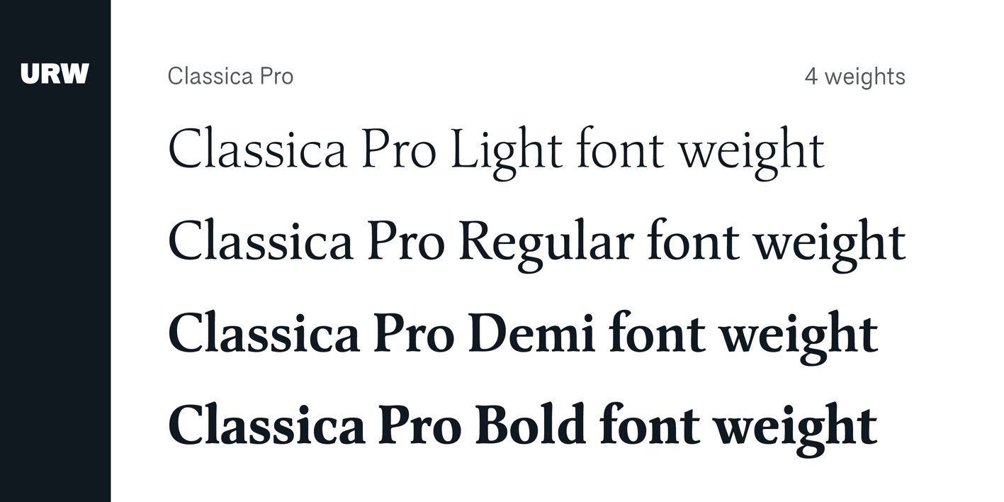 Classica Pro Font Free Download Classica Pro Font Free Download