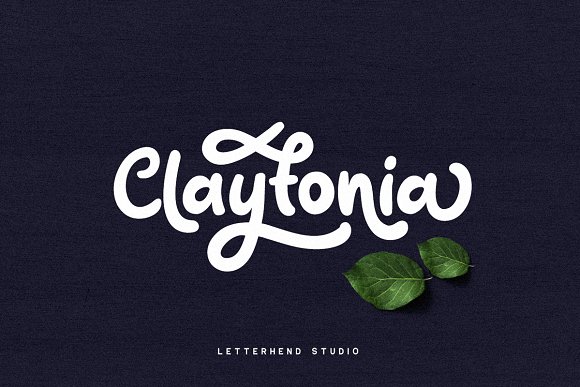 Claytonia Bold Script Font Free Download Claytonia Bold Script Font Free Download