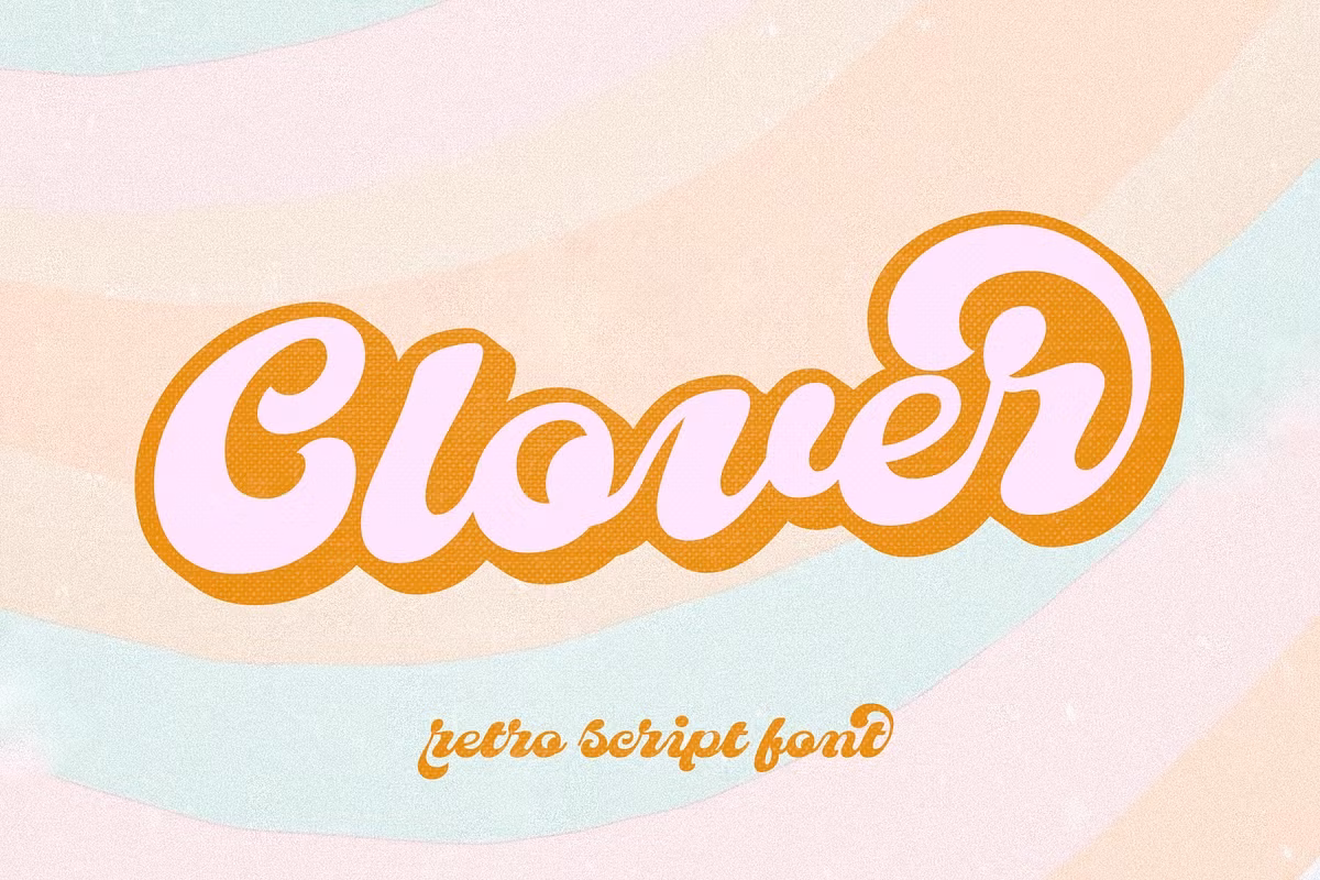 Clover | Retro Script Font Free Download Free Download Clover | Retro Script Font Free Download Free Download