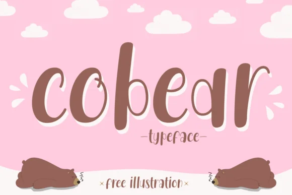 Cobear Font Free Download Cobear Font Free Download