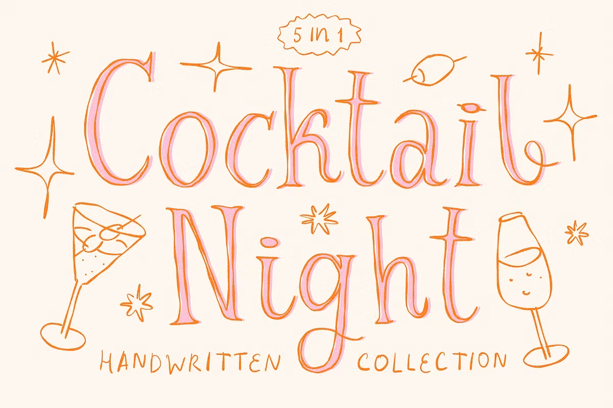 Cocktail Night Festive Font Family Free Download Free Download Cocktail Night Festive Font Family Free Download Free Download