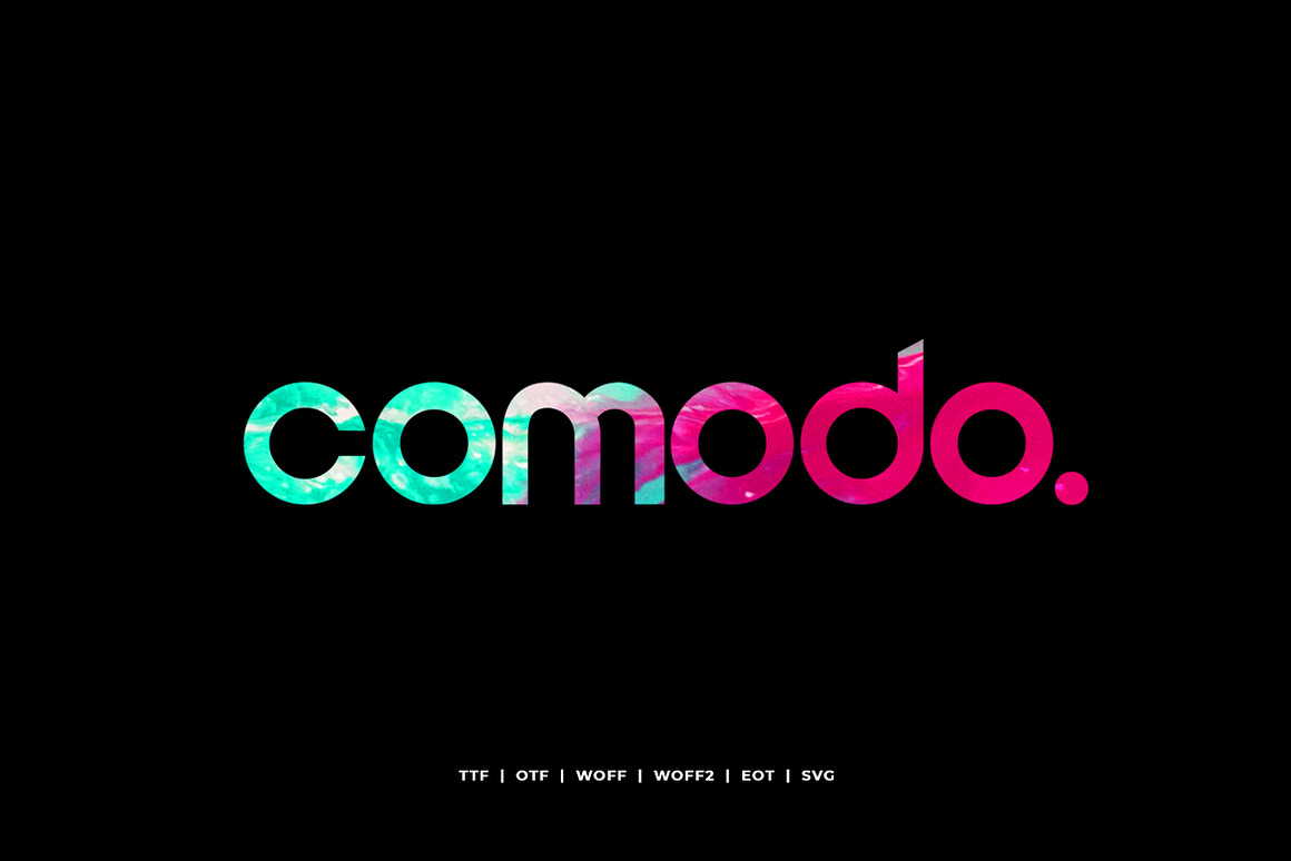 Comodo - Display Typeface Free Download Comodo - Display Typeface Free Download