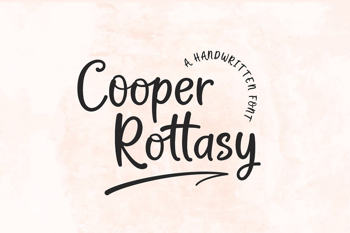 Cooper Rottasy | A Handwritten Font Free Download Free Download Cooper Rottasy | A Handwritten Font Free Download Free Download