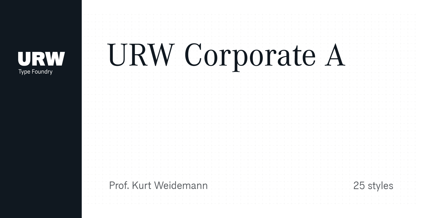 Corporate A Font Free Download Corporate A Font Free Download