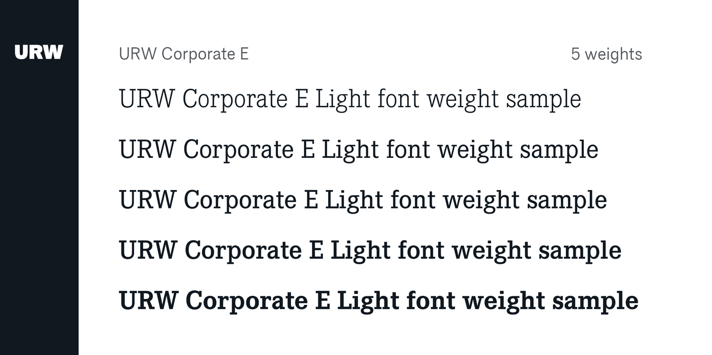 Corporate E Font Free Download Corporate E Font Free Download