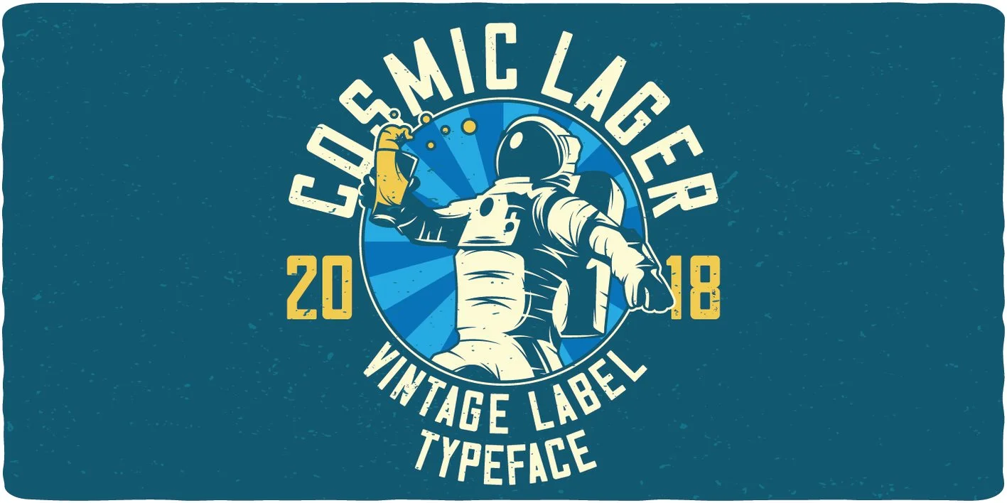 Cosmic Lager Font