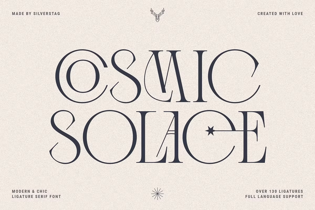Cosmic Solace - Ligature Serif Font Free Download Free Download Cosmic Solace - Ligature Serif Font Free Download Free Download