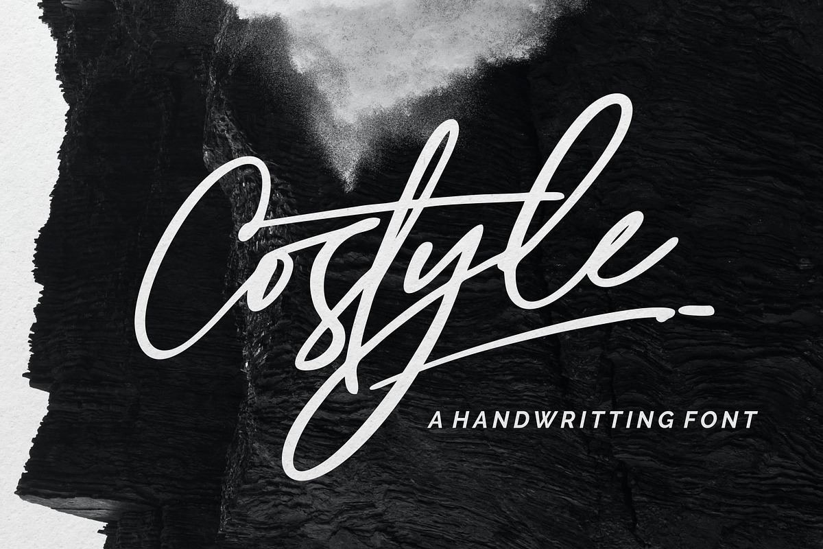 Costyle - A Handriwtten Font Free Download Free Download Costyle - A Handriwtten Font Free Download Free Download