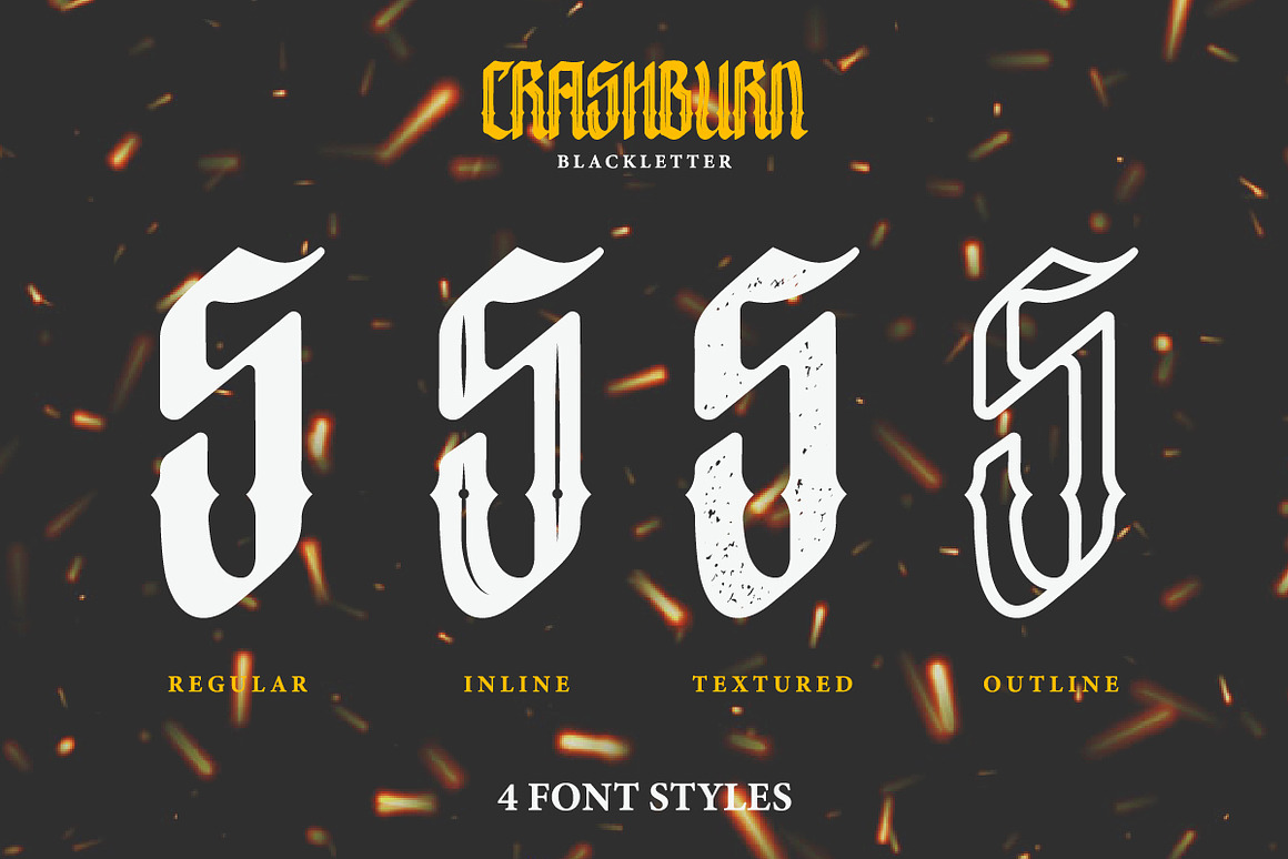 Crashburn | Blackletter Font Free Download Crashburn | Blackletter Font Free Download