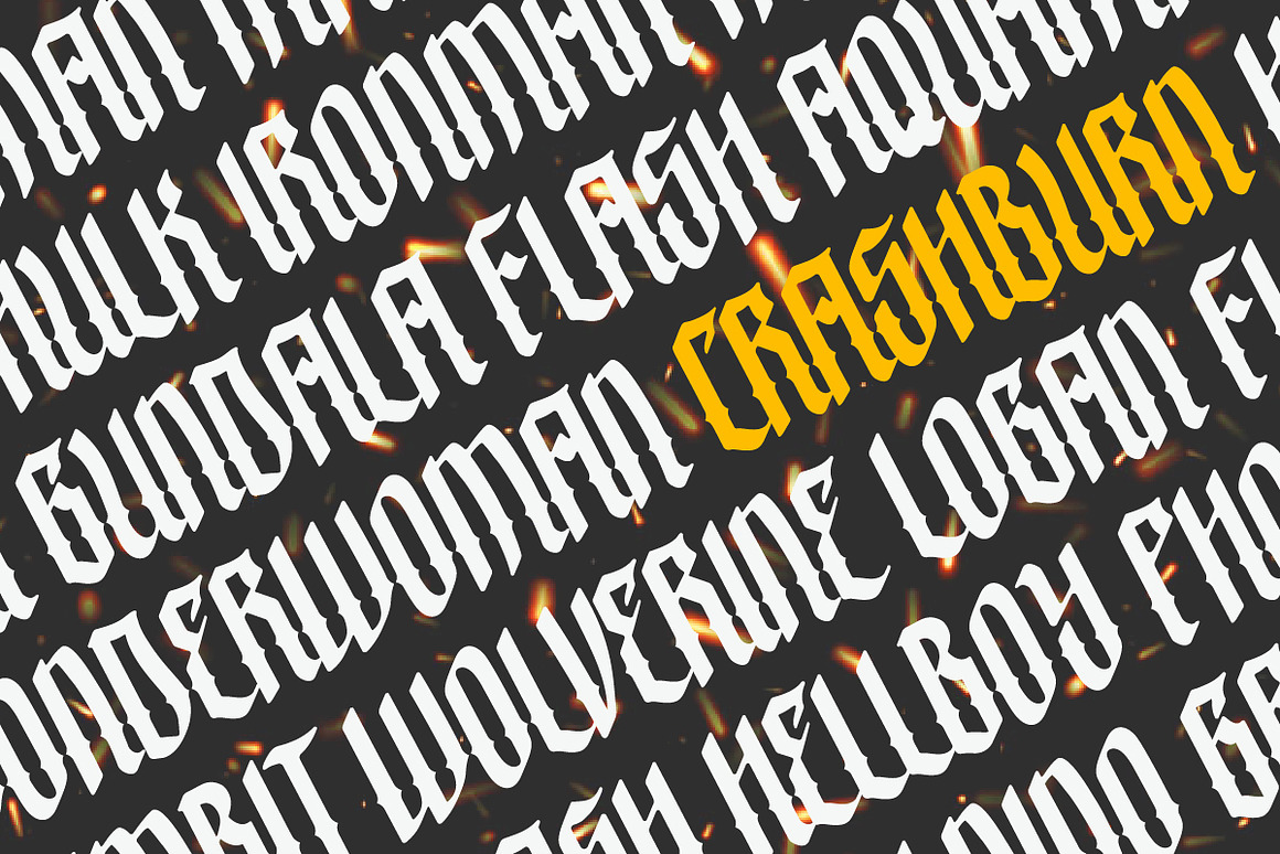 Crashburn | Blackletter Font Free Download Crashburn | Blackletter Font Free Download