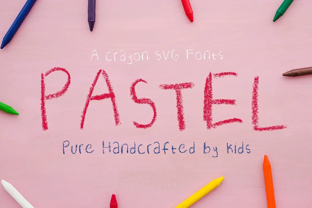 Crayon SVG fonts | Pastel Free Download Free Download Crayon SVG fonts | Pastel Free Download Free Download