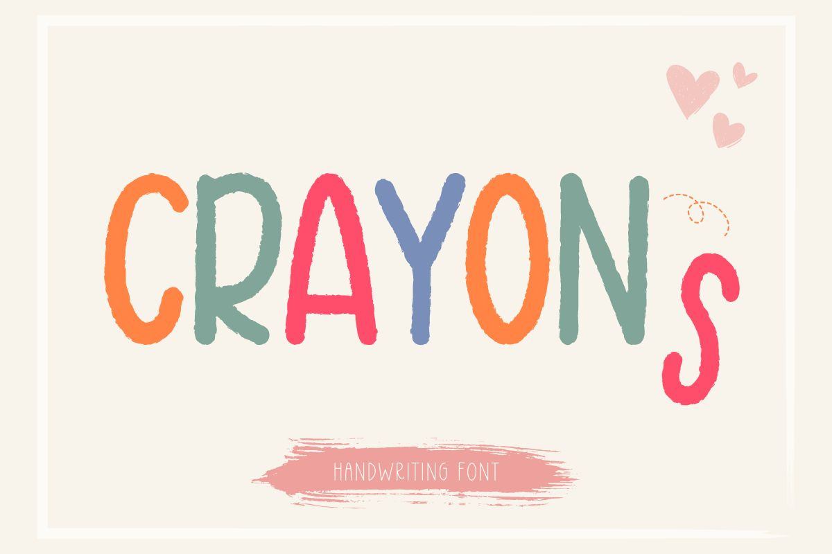 Crayons Font | Handwriting Font Free Download Free Download Crayons Font | Handwriting Font Free Download Free Download