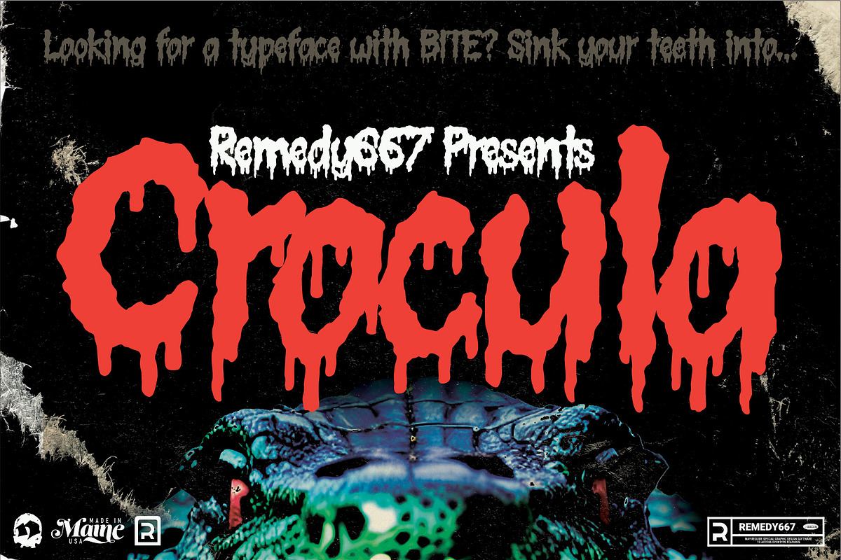 Crocula - Dripping Horror Font Free Download Free Download Crocula - Dripping Horror Font Free Download Free Download