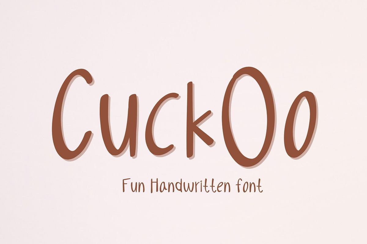 Cuckoo - Handwritten font Free Download Free Download Cuckoo - Handwritten font Free Download Free Download