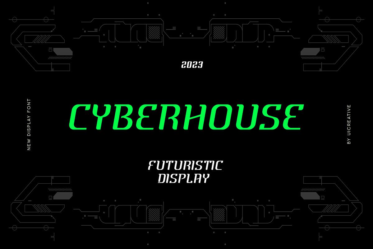 Cyberhouse Futuristic Display Font Free Download Free Download Cyberhouse Futuristic Display Font Free Download Free Download