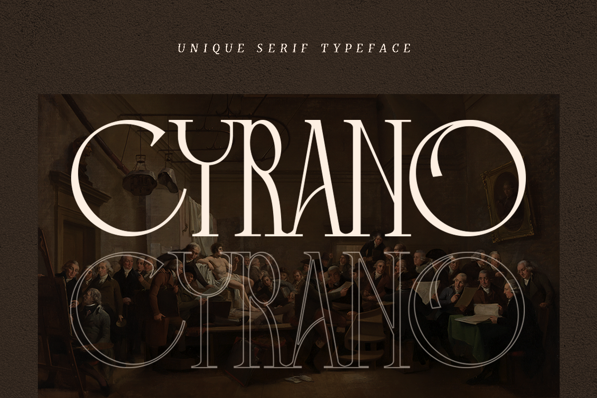 Cyrano - Unique Serif Typeface Free Download Free Download Cyrano - Unique Serif Typeface Free Download Free Download