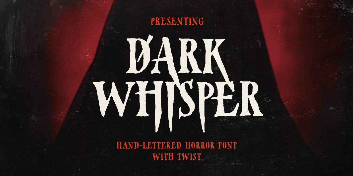 Dark Whisper Font Free Download Dark Whisper Font Free Download