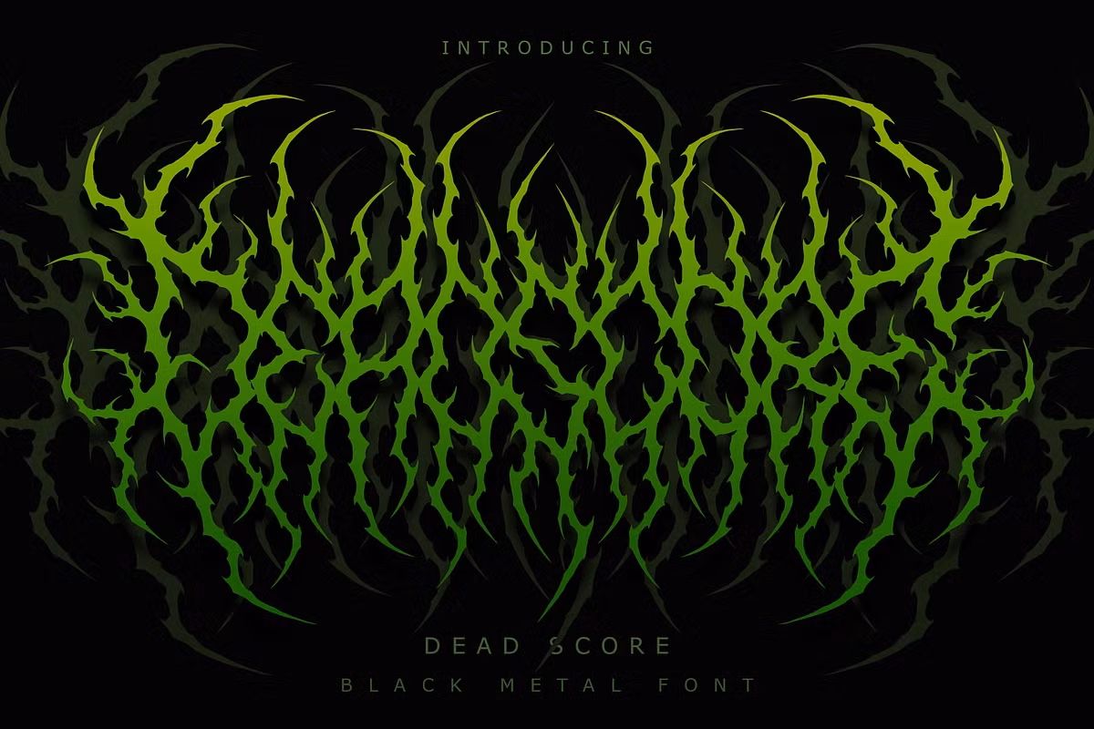 Deadscore | Black Metal Font Vol. 8 Free Download Free Download Deadscore | Black Metal Font Vol. 8 Free Download Free Download