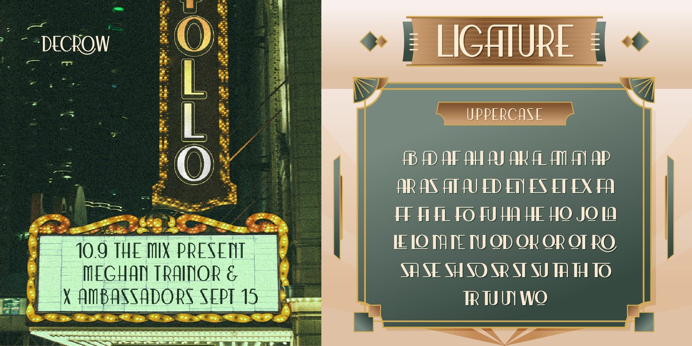 Decrow Font Free Download