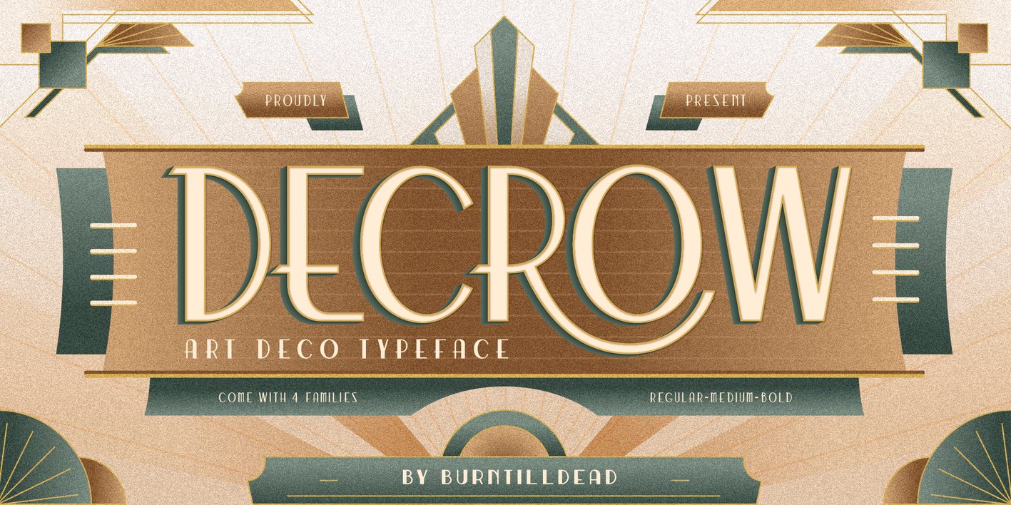 Decrow Font Free Download