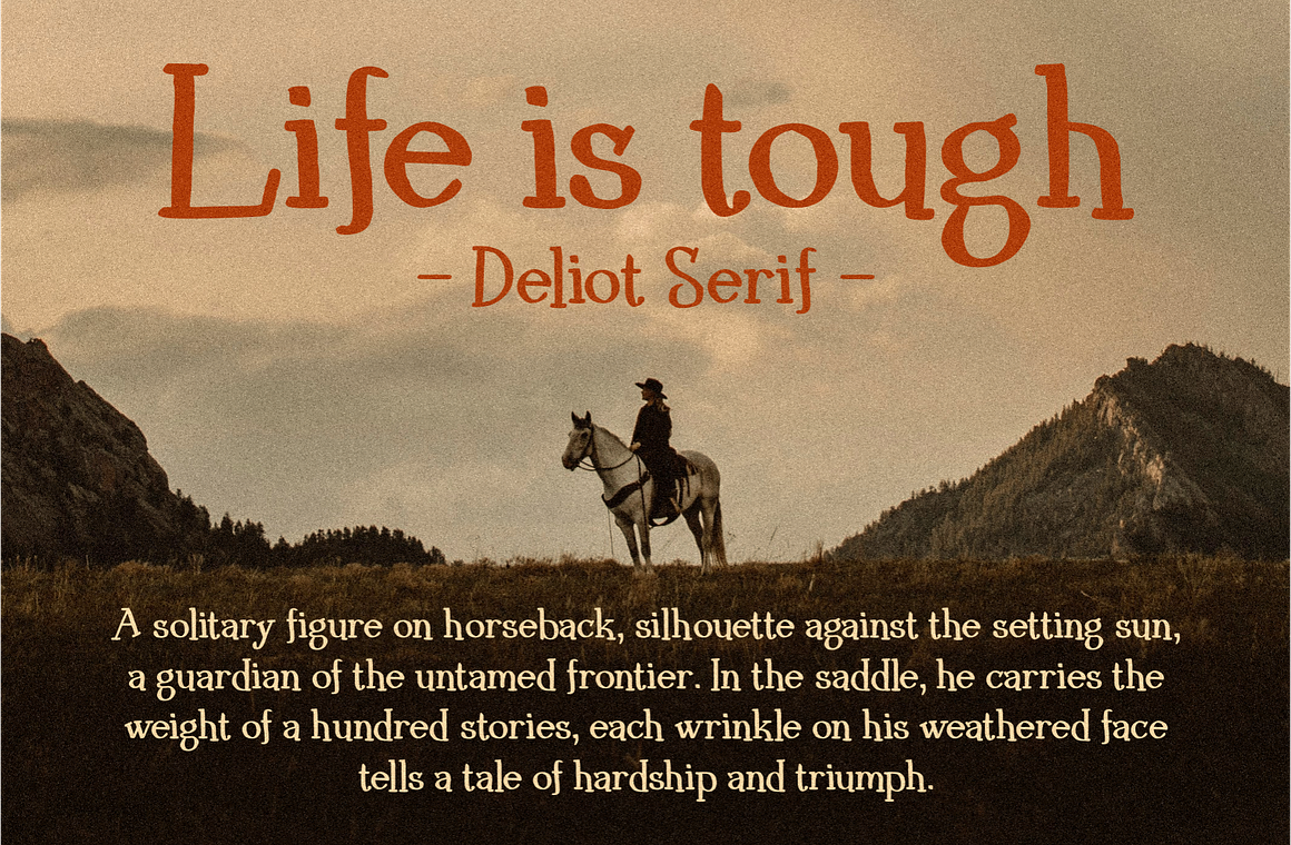 Deliot - A Classic Serif Font Free Download Deliot - A Classic Serif Font Free Download