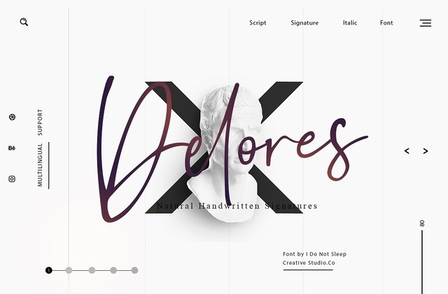 Delores Signature Font Free Download Delores Signature Font Free Download