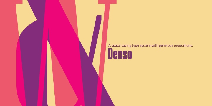 Denso Font Free Download Denso Font Free Download