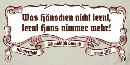Deutschmeister Font