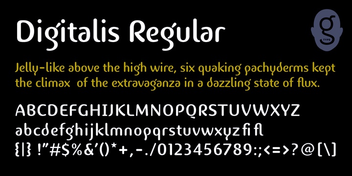 Digitalis Font Free Download Digitalis Font Free Download