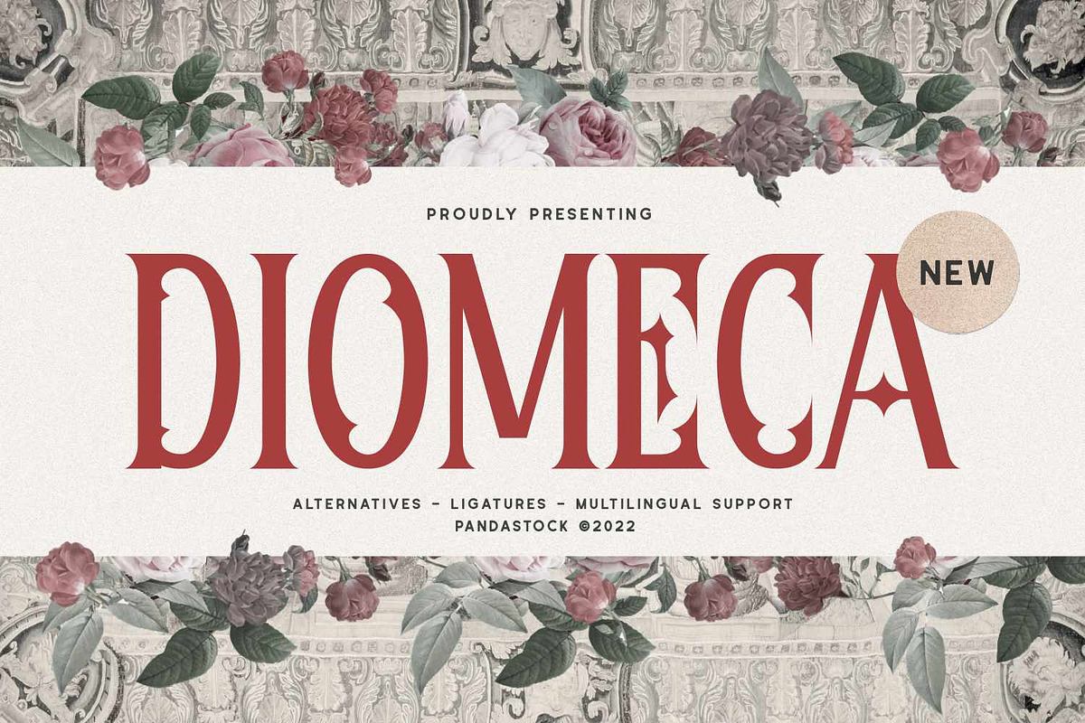 Diomeca - Display Font Free Download Free Download Diomeca - Display Font Free Download Free Download