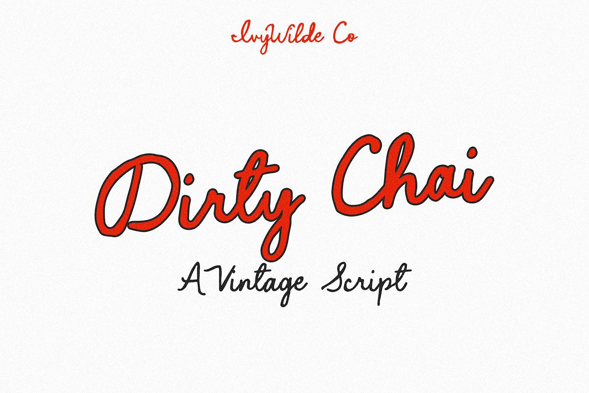 Dirty Chai - A Vintage Script Free Download Free Download Dirty Chai - A Vintage Script Free Download Free Download