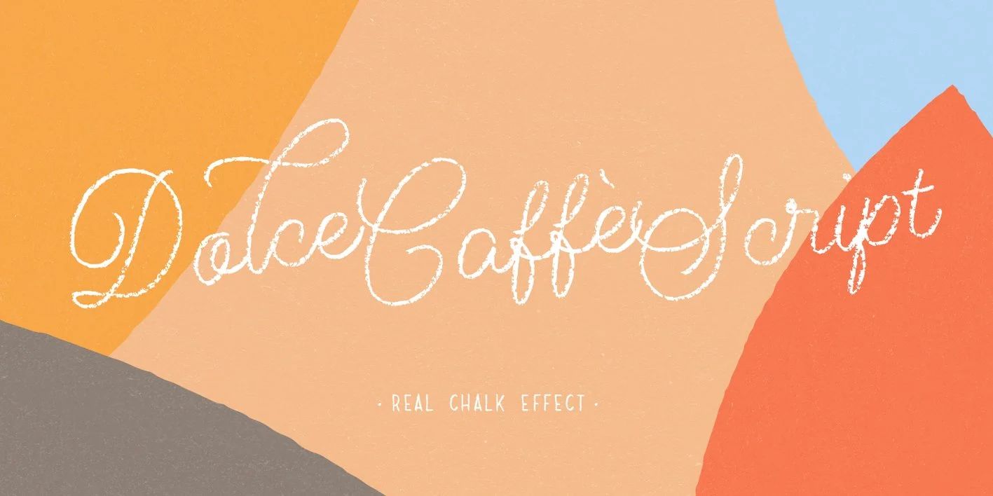 Dolce Caffe Chalk Font