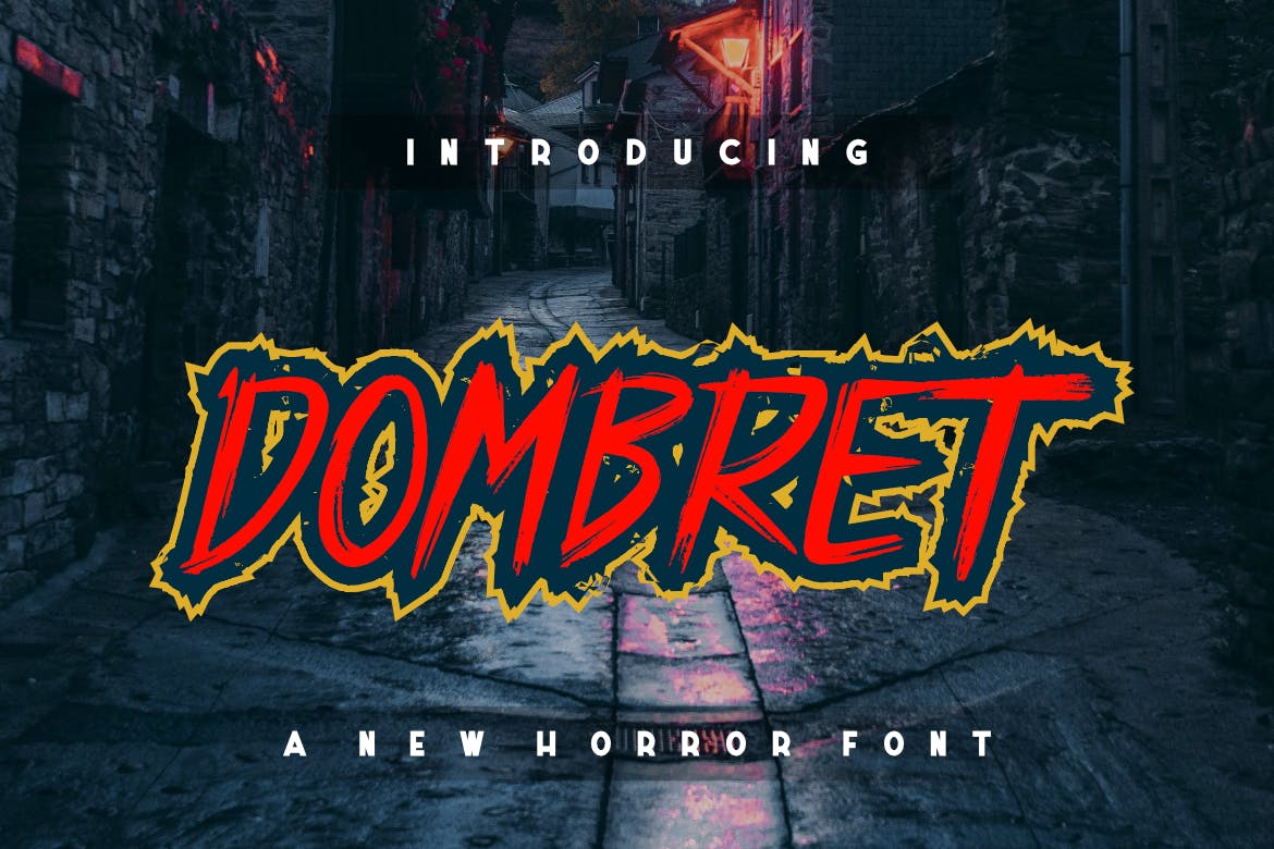 Dombret a New Horror Font Free Download Dombret a New Horror Font Free Download