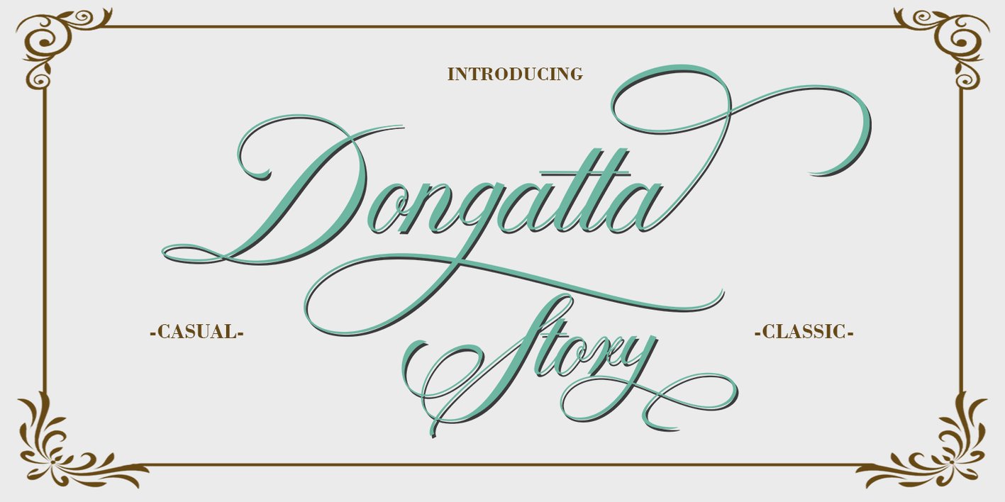 Dongatta Story Font Free Download Dongatta Story Font Free Download