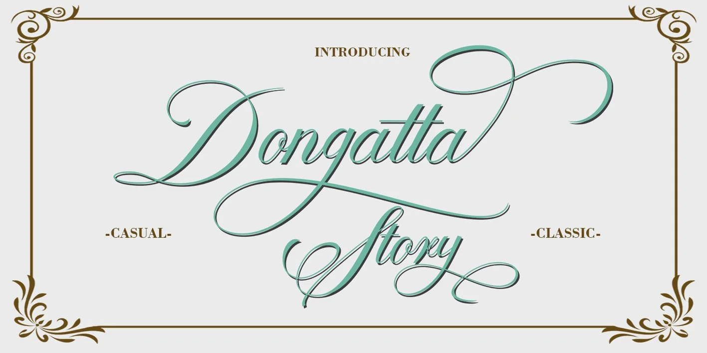 Dongatta Story Font